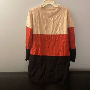 Thick long sleeve fall dress